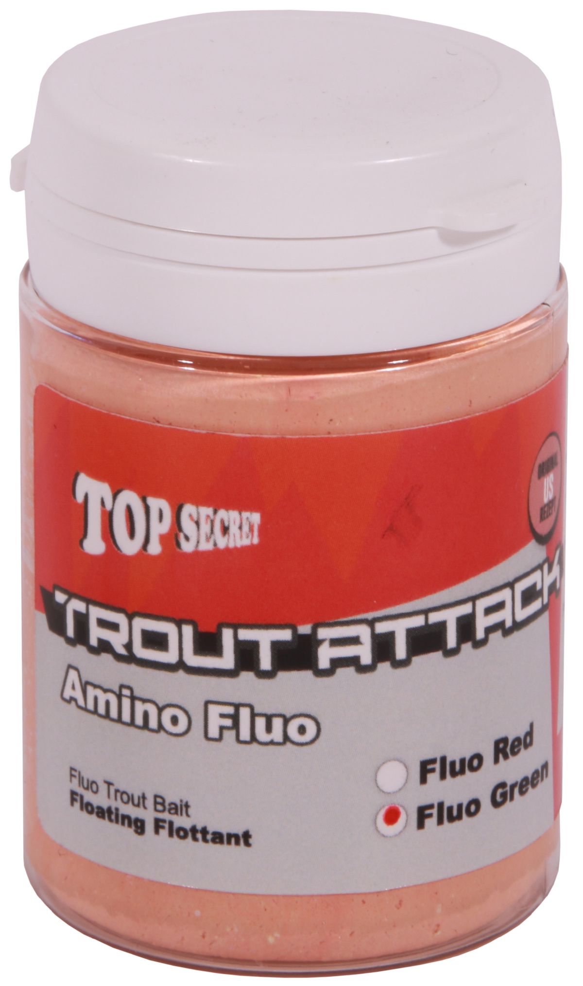 Top Secret Trout Attac Fluo 60g - Orange Green