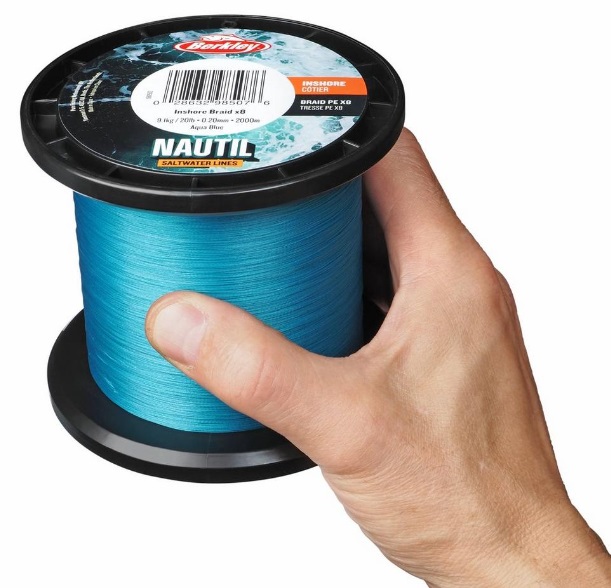 Berkley NAUTIL Braidx8 150m AquaBlue