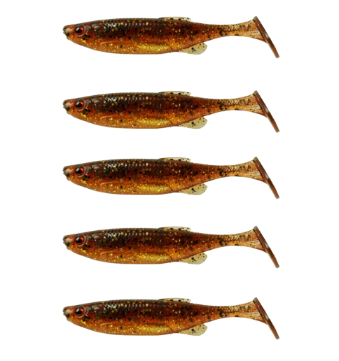 Savage Gear Fat Minnow T-Tail Shad 13cm (20g) (5 pcs) - Motoroil UV