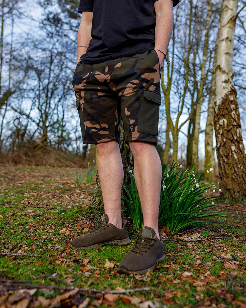 Fox LW Camo Jogger Pantalón de Pesca Corto