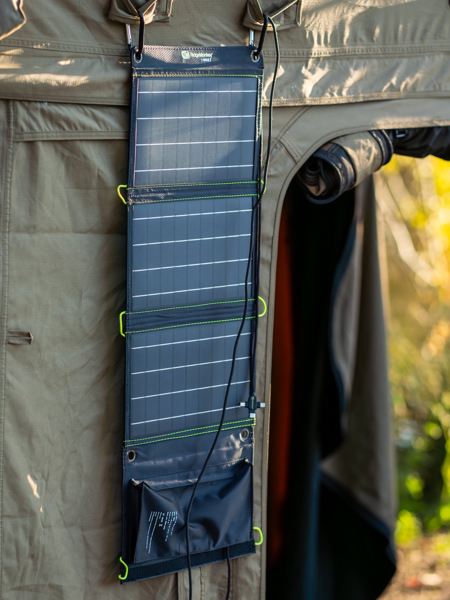 Ridgemonkey Vault QC3.0 Panel Solar USB-A 21W