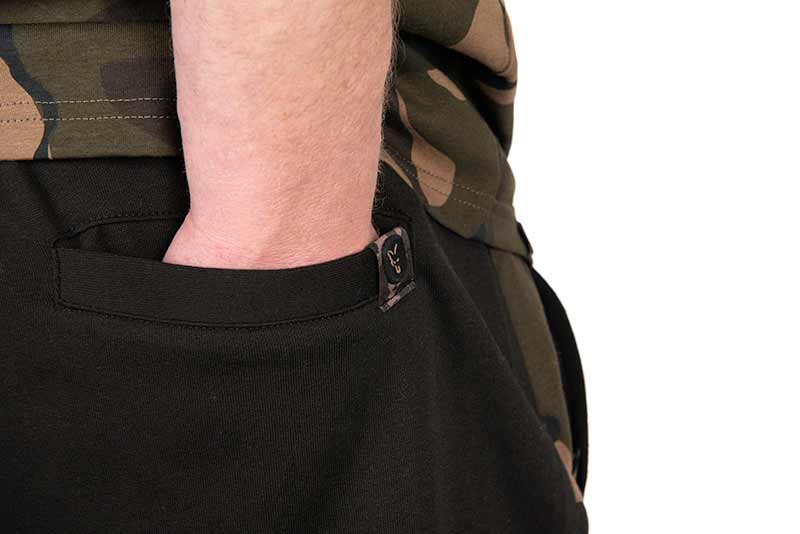 Fox LW Black/Camo Combat Joggers Pantalón de Pesca