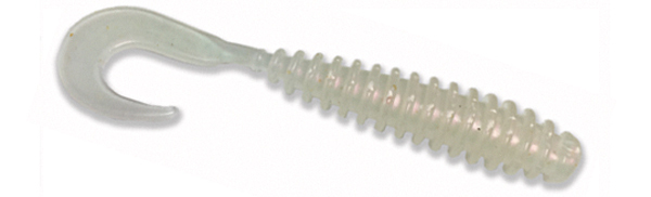 Major Craft ParaWorm Grub - UV Pearl