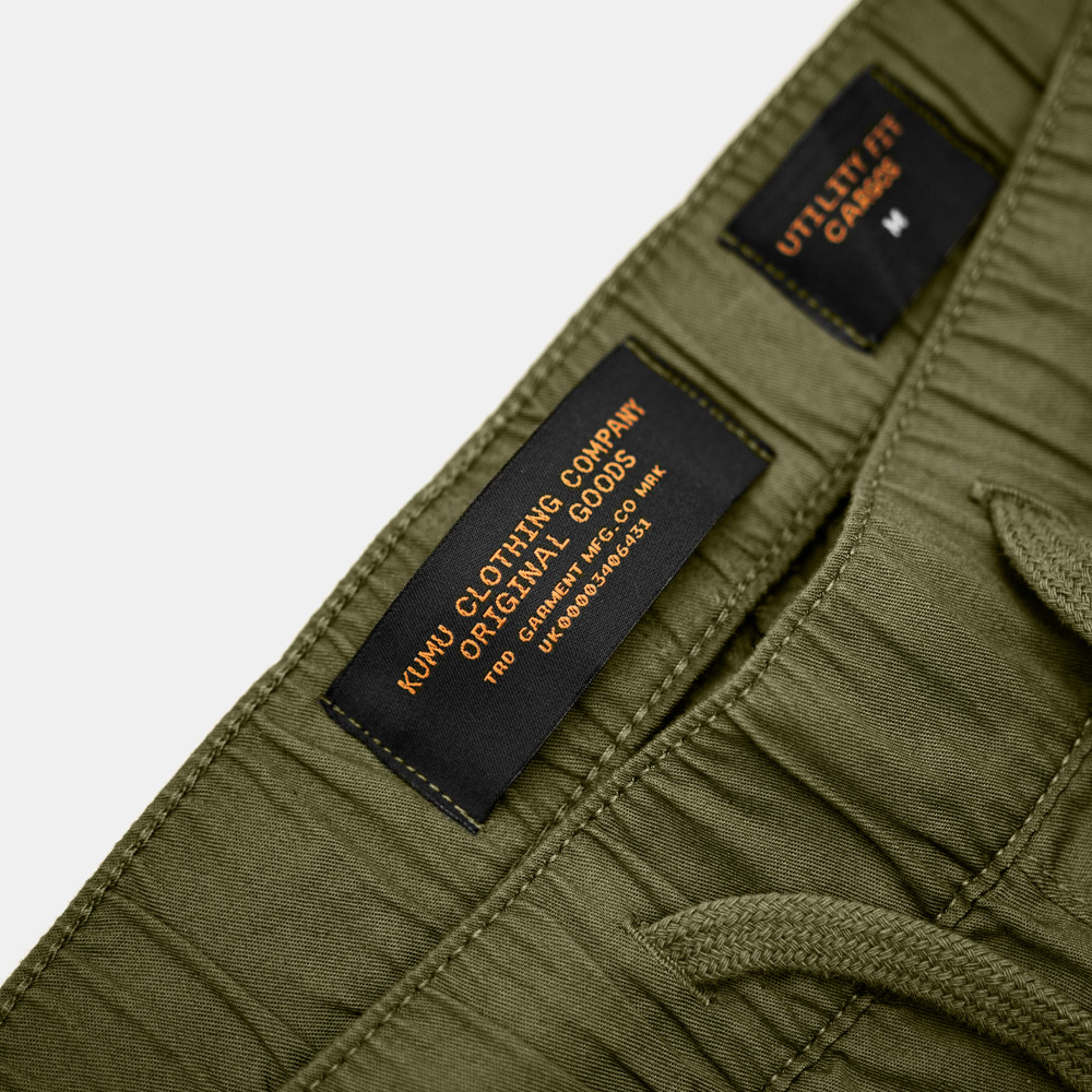 Kumu Pantalones Cargo Utility Khaki