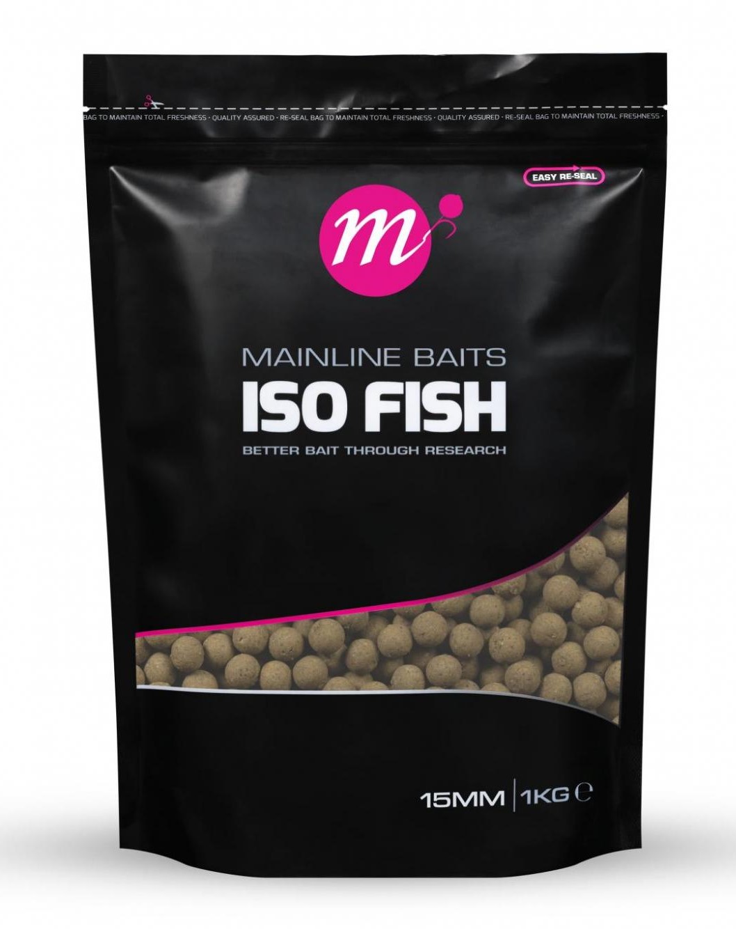 Mainline Shelf Life ISO Fish Boilies (1 kg) - 15mm