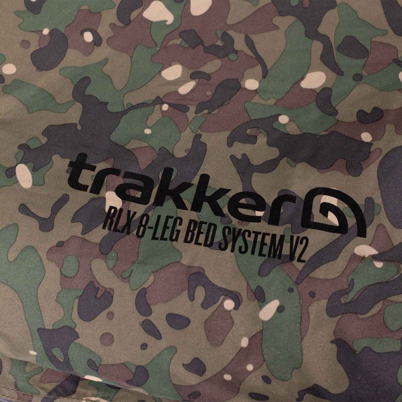 Trakker RLX 6 Camo Sistema de Cama Stretcher (Incl. Saco de Dormir)